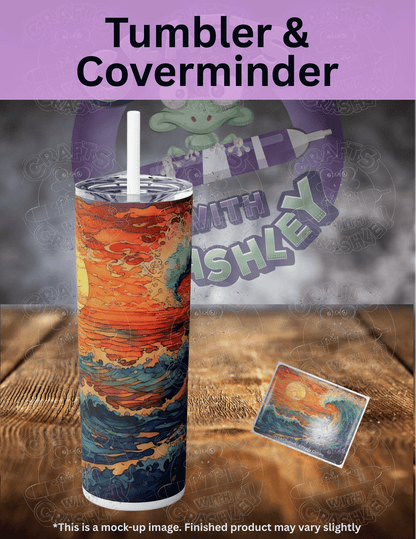 "Ocean Sunset" by ©Peggy Collins Premium Accessories for Diamond Painting