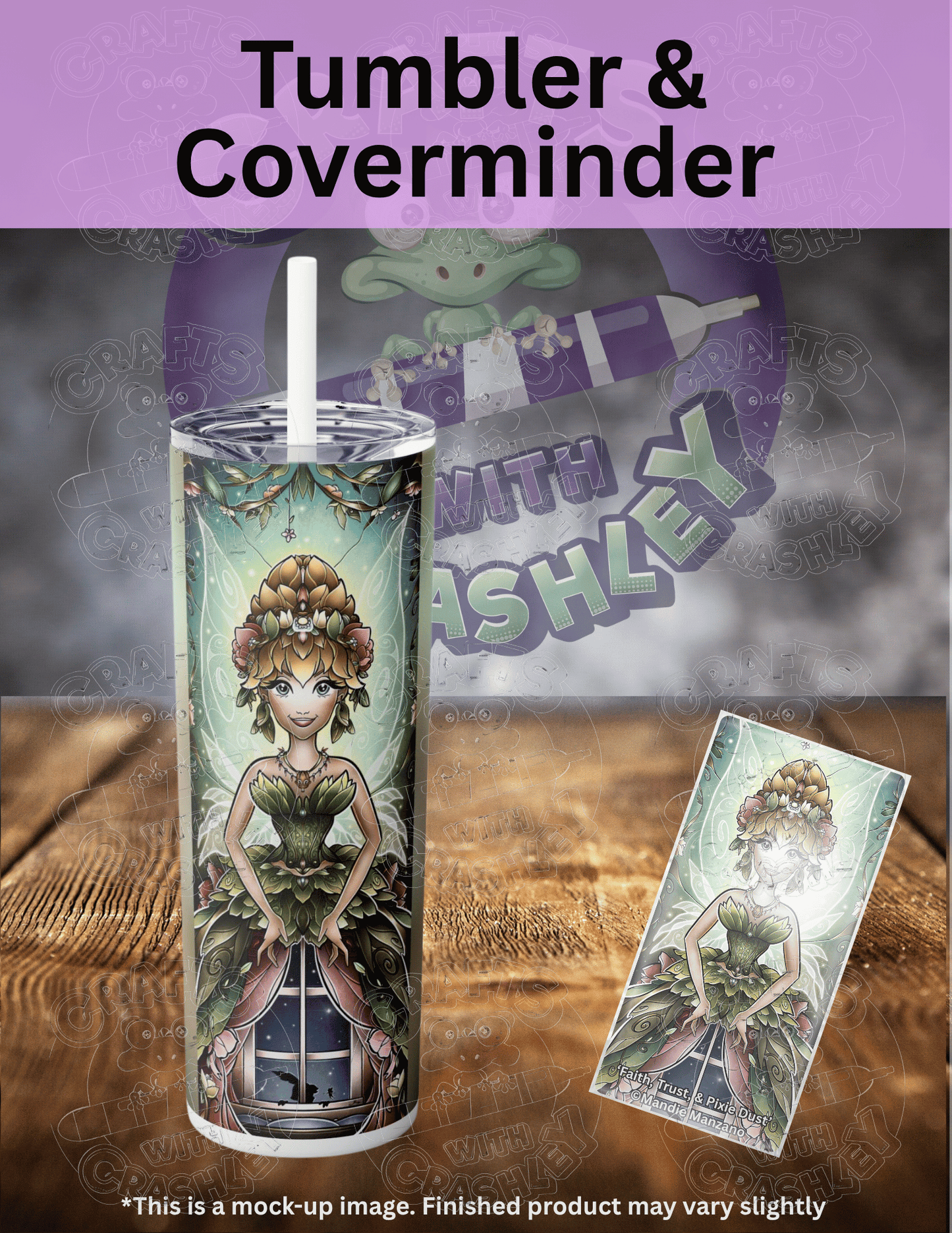 "Faith, Trust, & Pixie Dust" by ©Mandie Manzano Premium Accessories for Diamond Painting