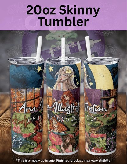 "Aria Illustration DP Along 2026" by ©Aria Illustration Premium Accessories for Diamond Painting