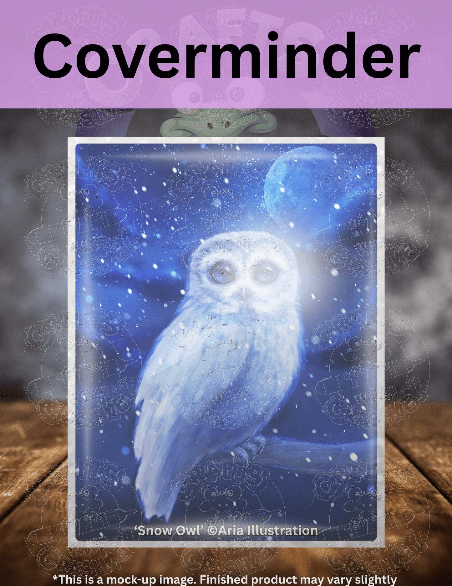 "Snowy Owl" by ©Aria Illustration Premium Accessories for Diamond Painting