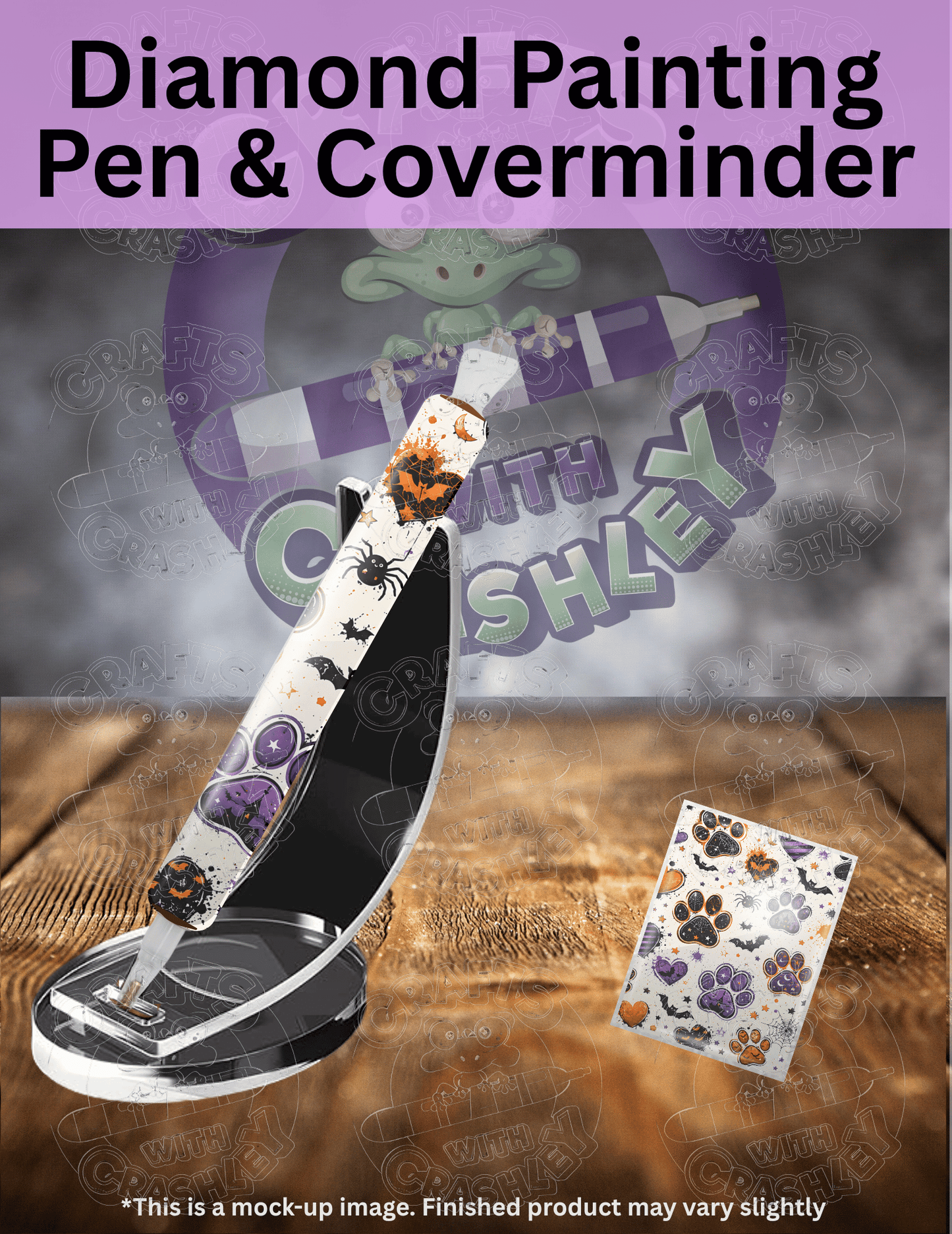 "Spooky Paw Prints" Premium Accessories for Diamond Painting