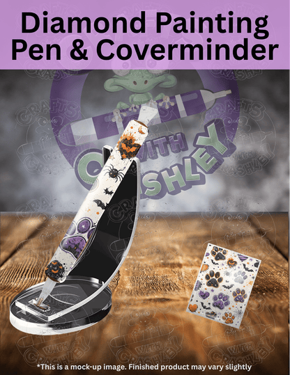 "Spooky Paw Prints" Premium Accessories for Diamond Painting