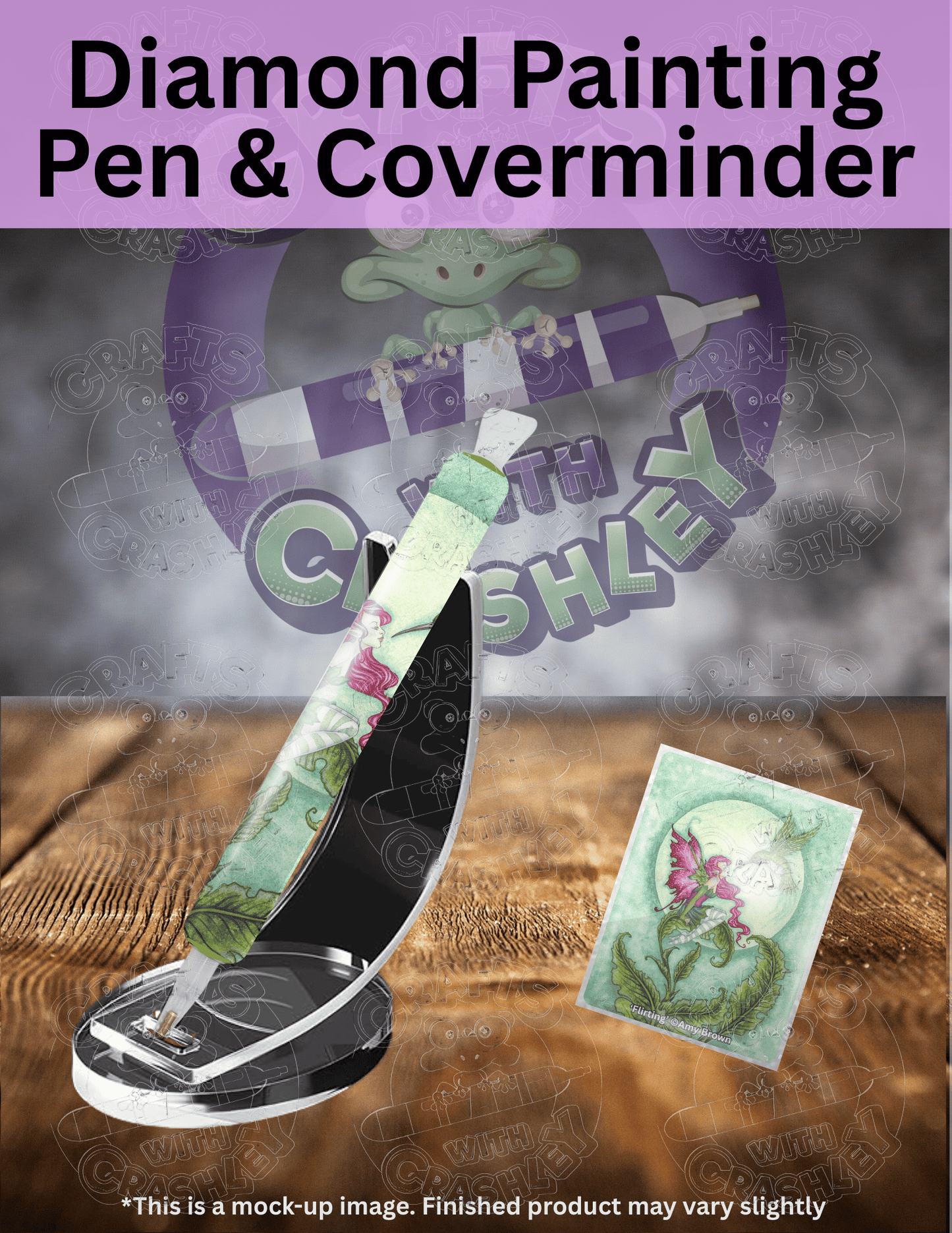 "Flirting" by ©Amy Brown Premium Accessories for Diamond Painting