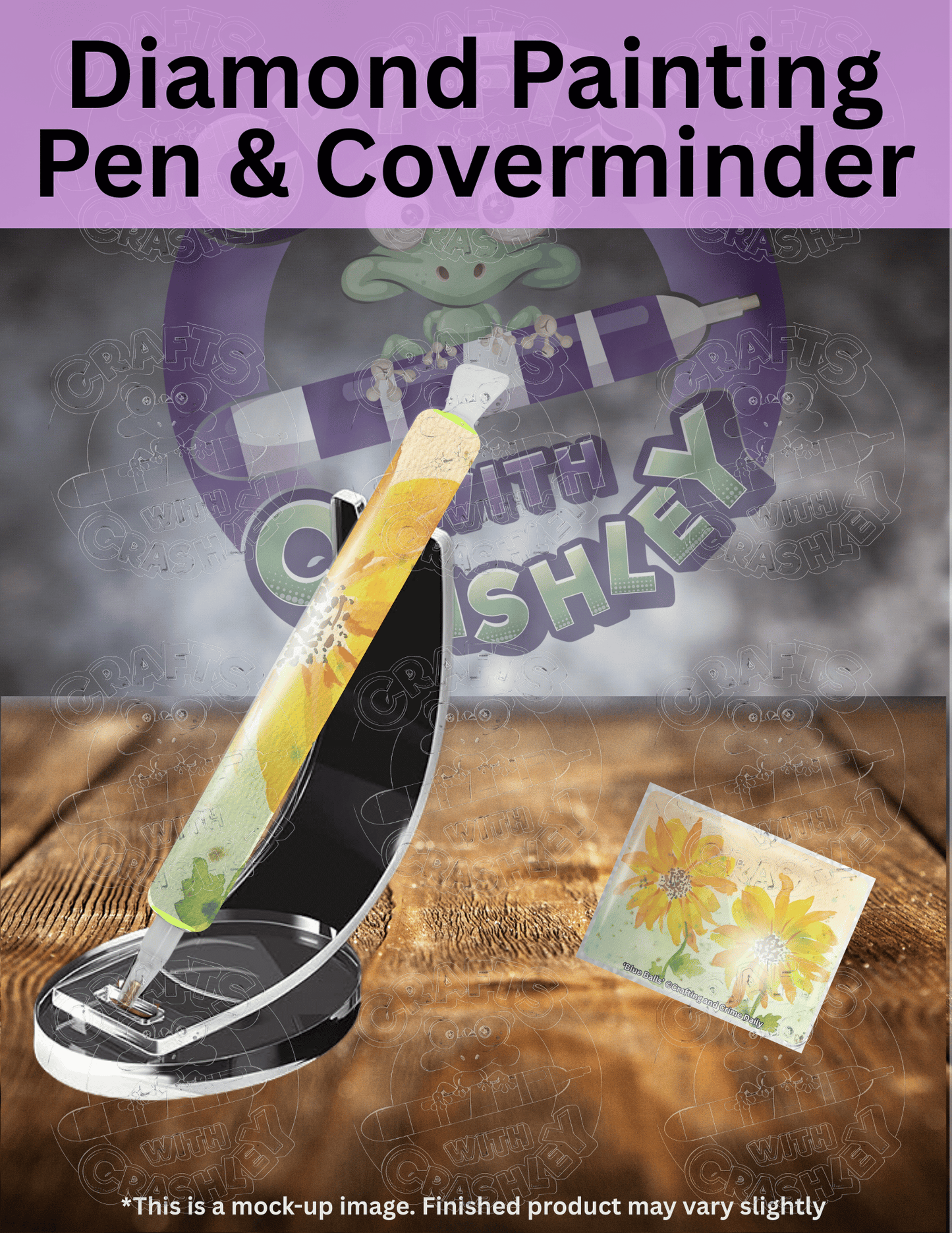 "Sunflower Morning" by ©Crafting & Crime Daily Premium Accessories for Diamond Painting