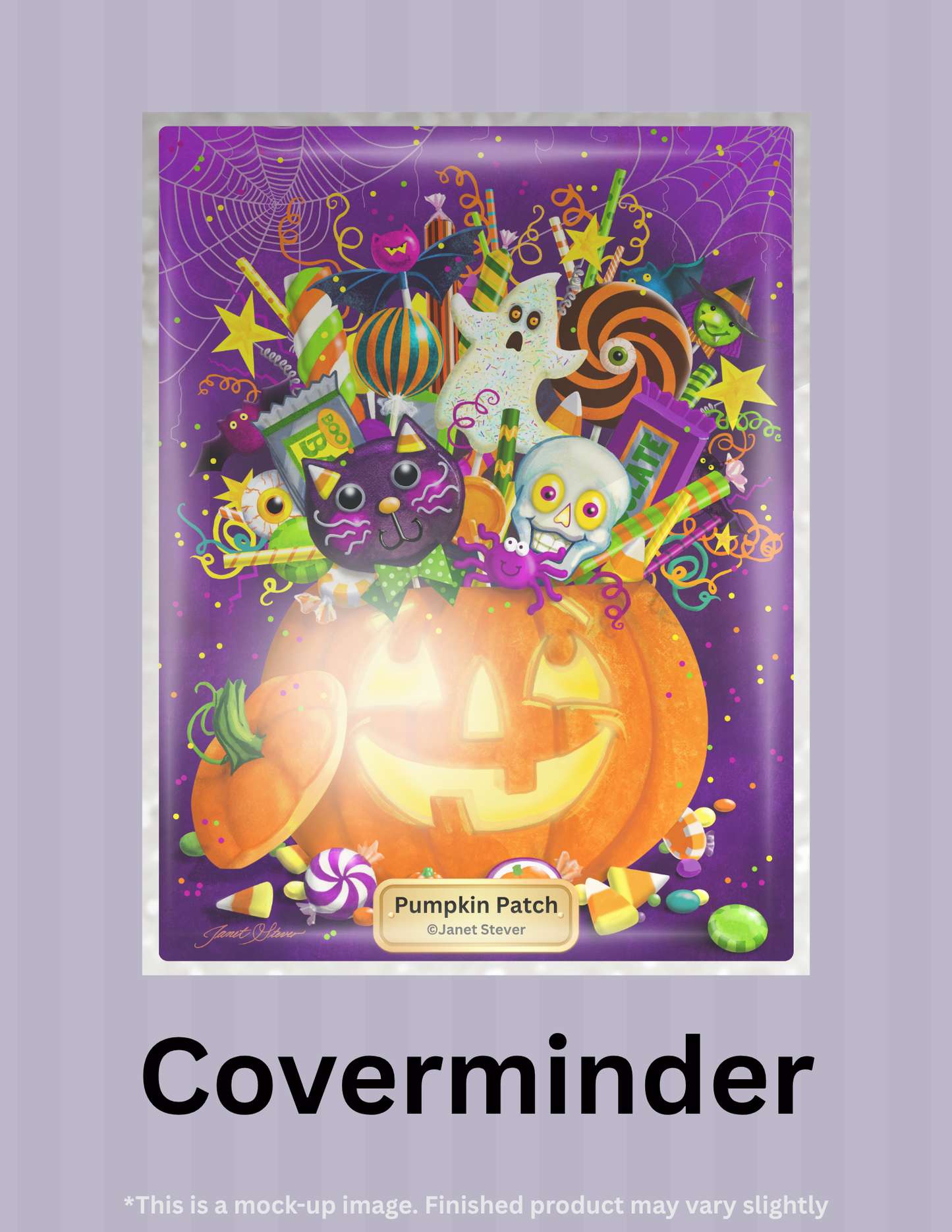 Pumpkin Patch by ©Janet Stever Limited Edition Coverminder