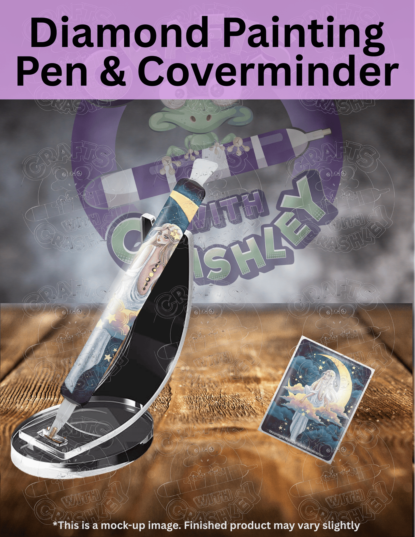 "Moonlight Nymph" by ©Aria Illustration Premium Accessories for Diamond Painting