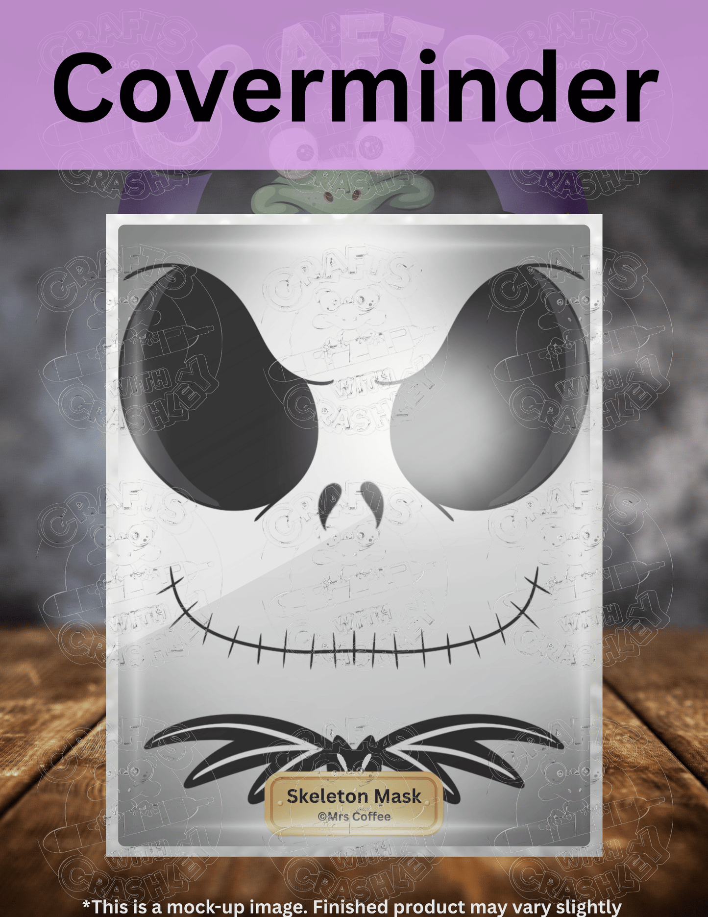 "Skeleton Mask" by ©Mrs Coffee Premium Accessories for Diamond Painting