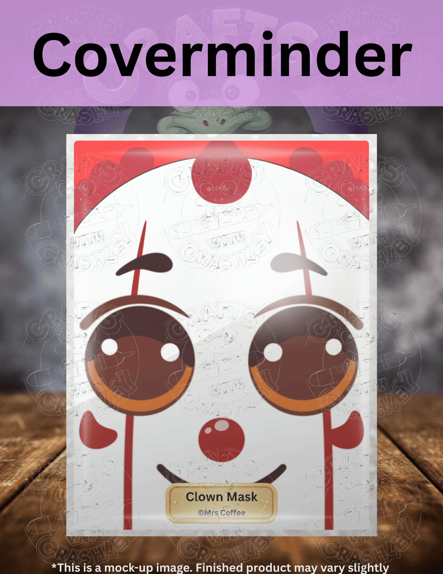 "Clown Mask" by ©Mrs Coffee Premium Accessories for Diamond Painting