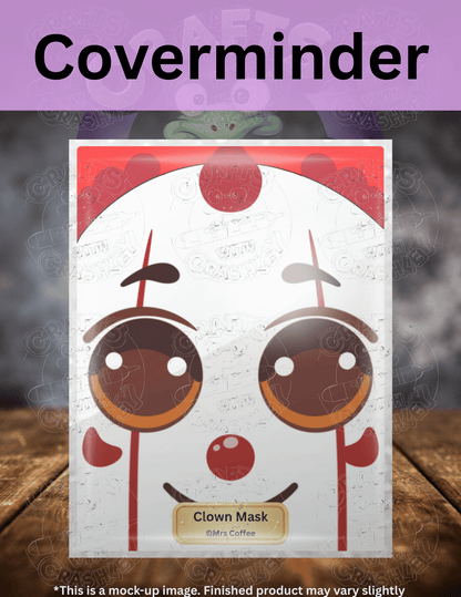 "Clown Mask" by ©Mrs Coffee Premium Accessories for Diamond Painting