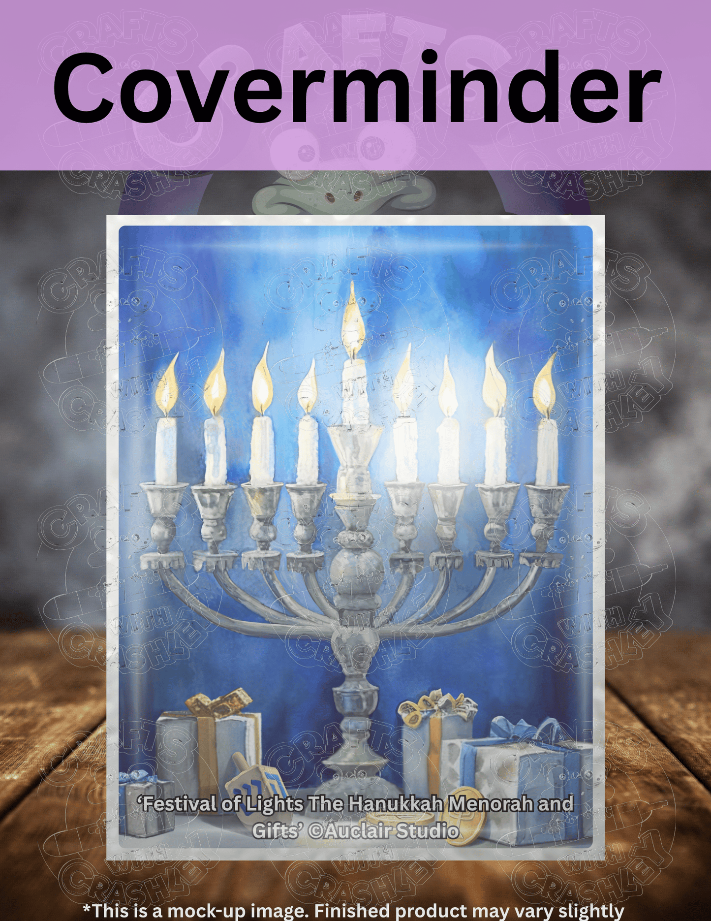 "Festival of Lights The Hanukkah Menorah and Gifts" by ©Auclair Studio Premium Accessories for Diamond Painting