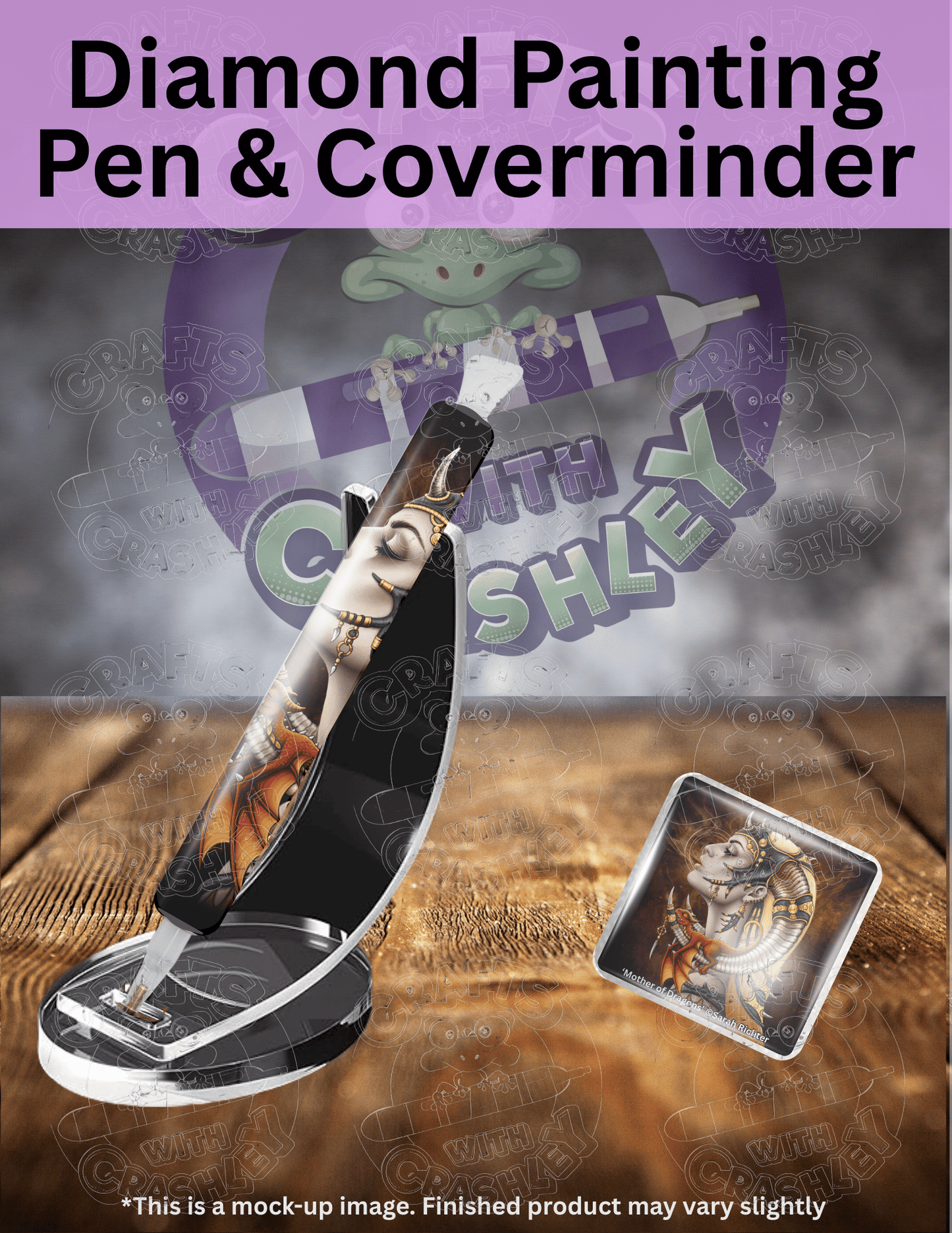 "Mother of Dragons" by ©Sarah Richter Premium Accessories for Diamond Painting