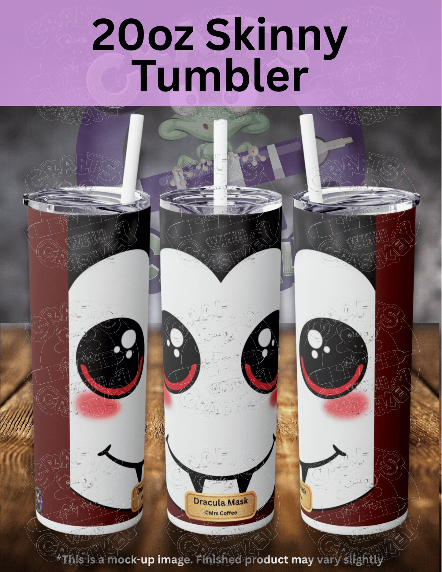 "Dracula Mask" by ©Mrs Coffee Premium Accessories for Diamond Painting