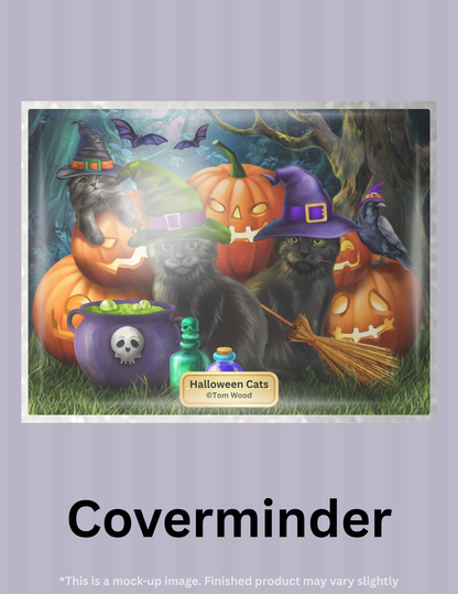 Halloween Cats by ©Tom Wood Limited Edition Coverminder