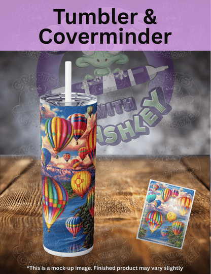 "Hot Air Balloons" by ©Dona Gelsinger Premium Accessories for Diamond Painting