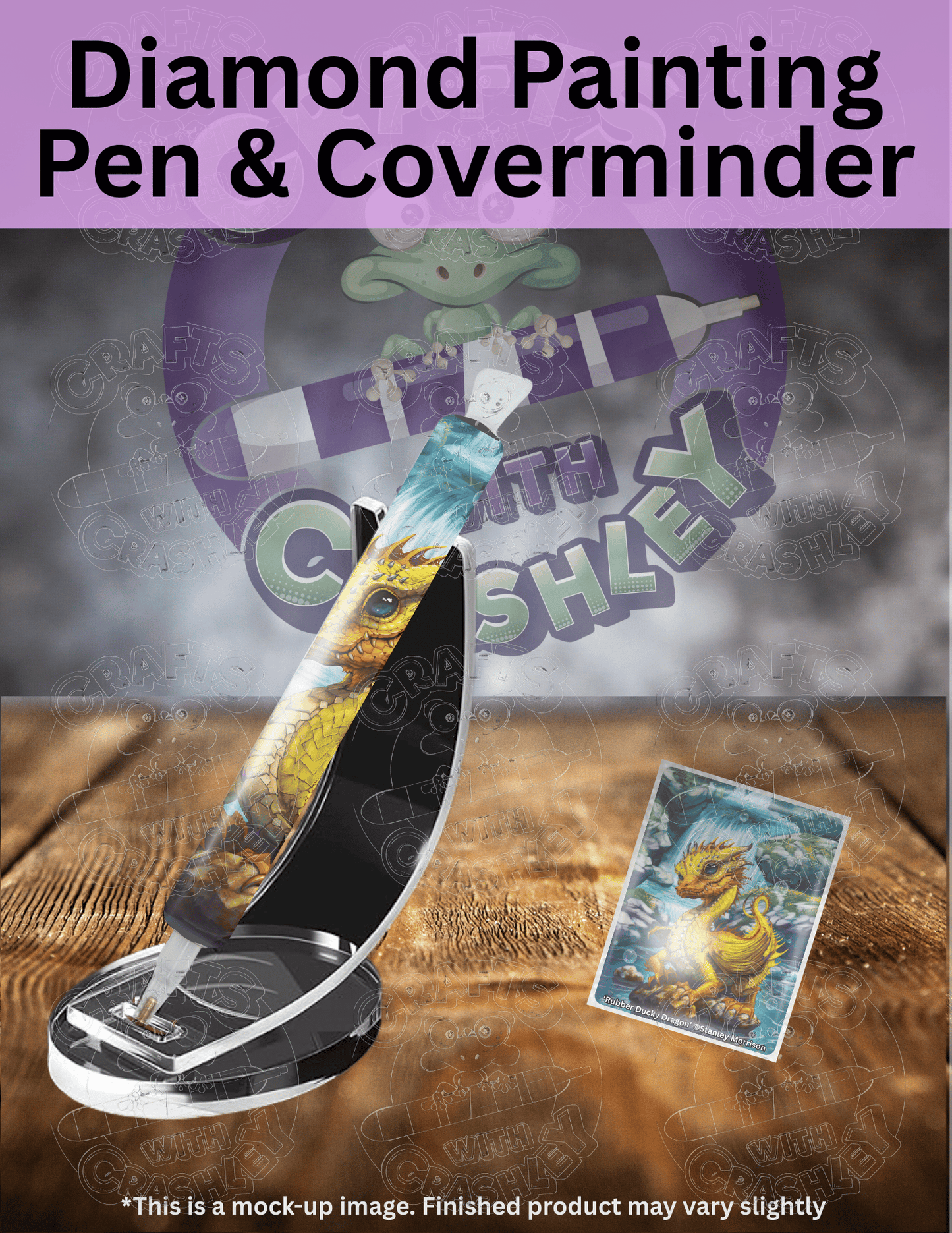 "Rubber Ducky Dragon" by ©Stanley Morrison Premium Accessories for Diamond Painting