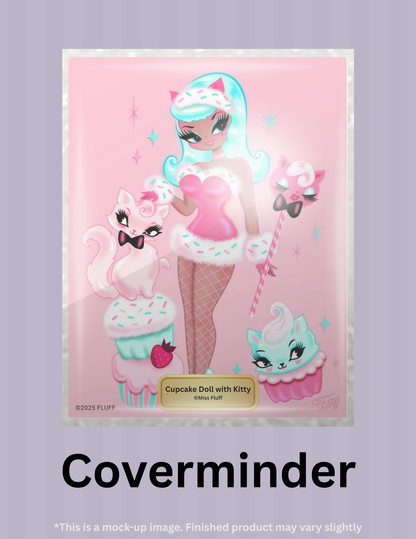 Cupcake Doll with Kitty by ©Miss Fluff Limited Edition Coverminder