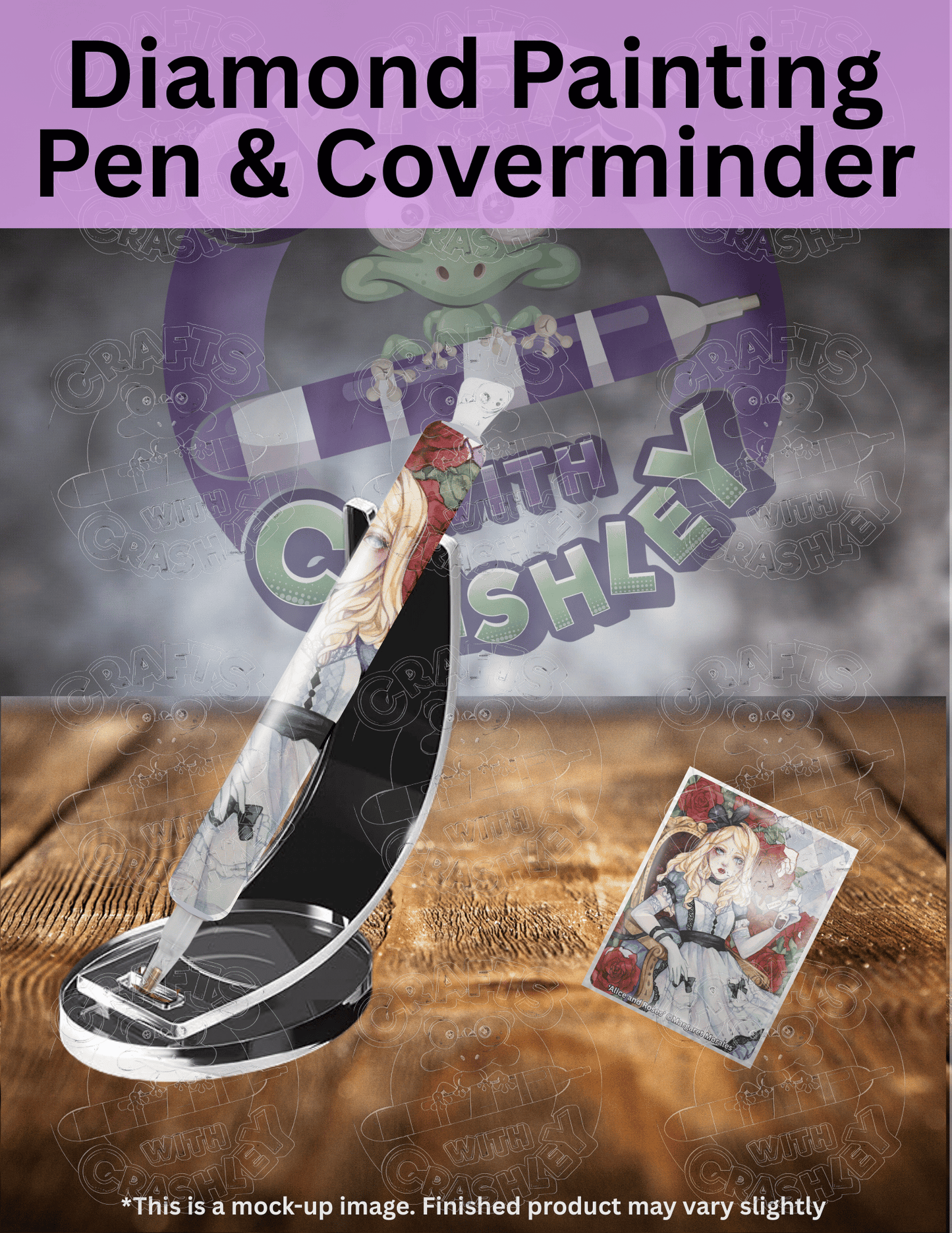 "Alice and Roses" by ©Margaret Morales Premium Accessories for Diamond Painting