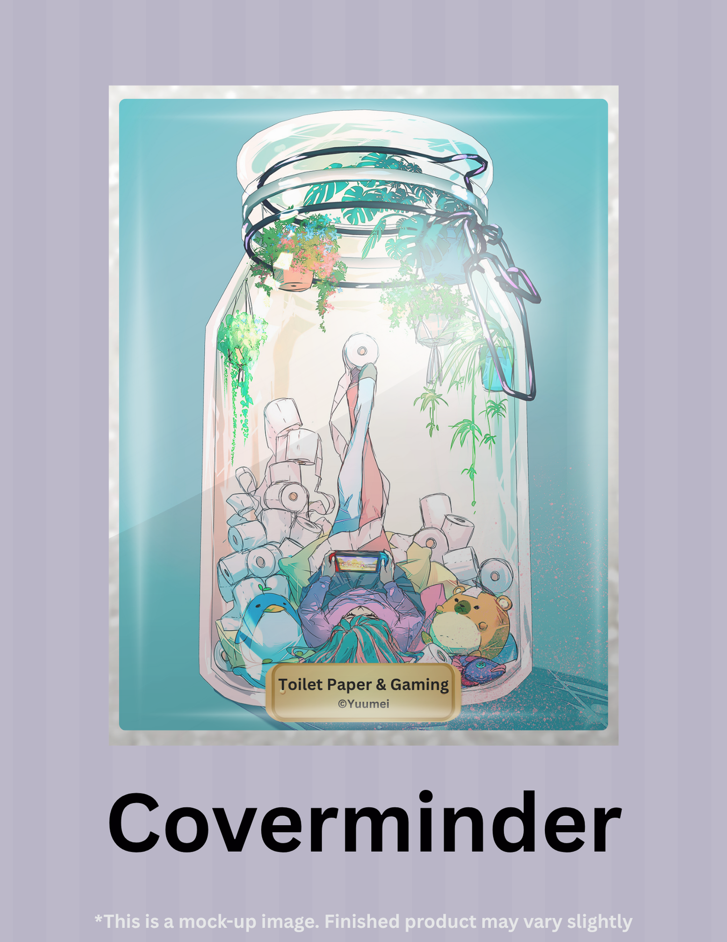 Toilet Paper & Gaming by ©Yuumei Limited Edition Coverminder