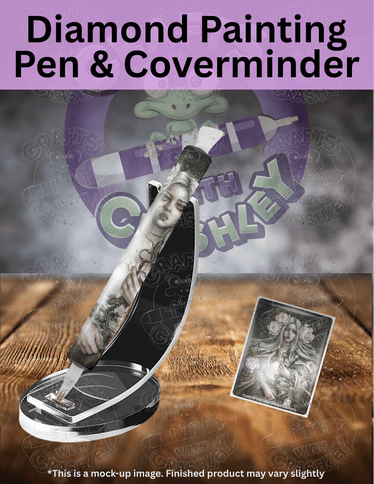 "Lady of the Lake" by ©Enys Guerrero Premium Accessories for Diamond Painting