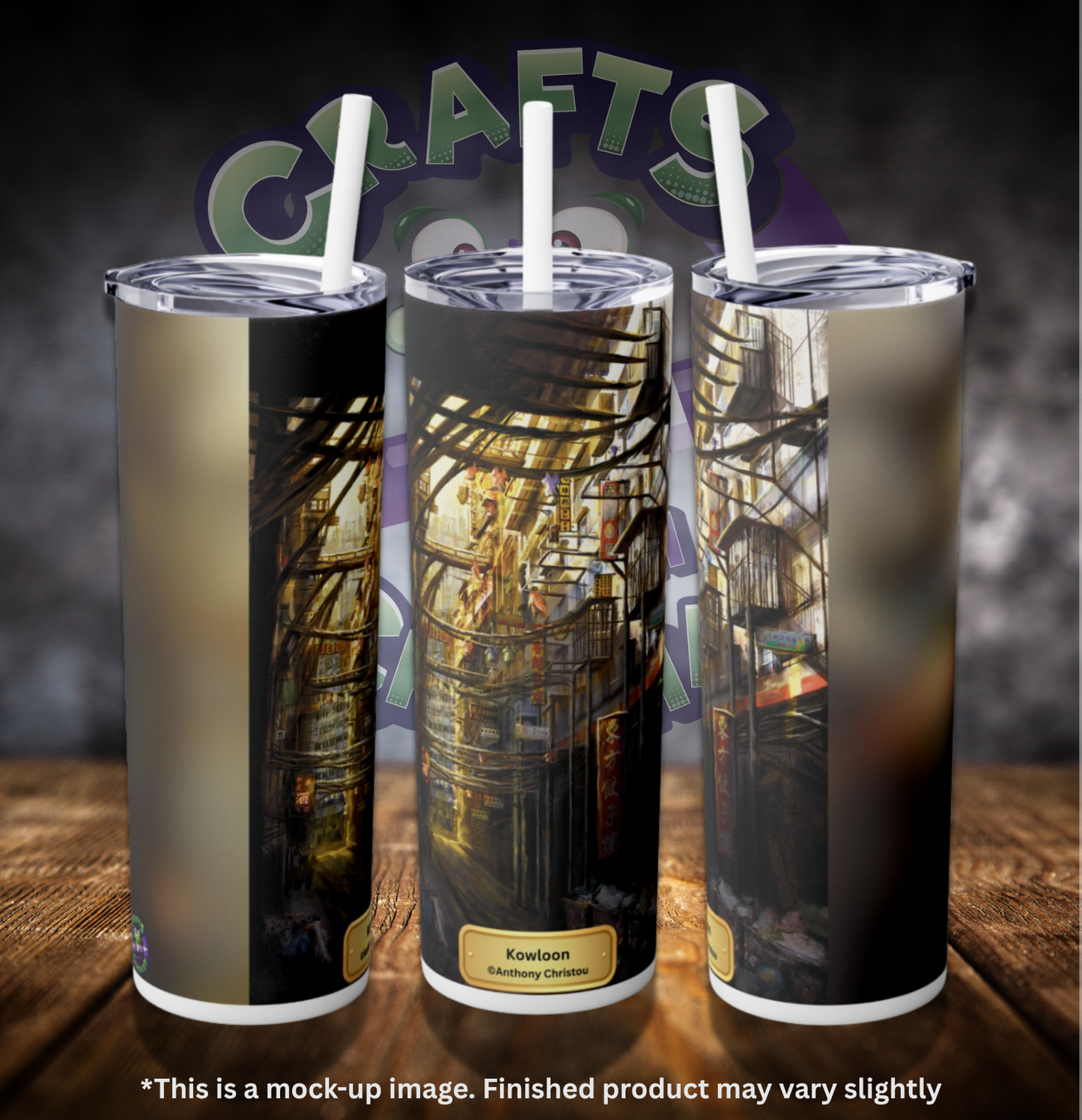 Kowloon by ©Anthony Christou 20oz Skinny Tumbler