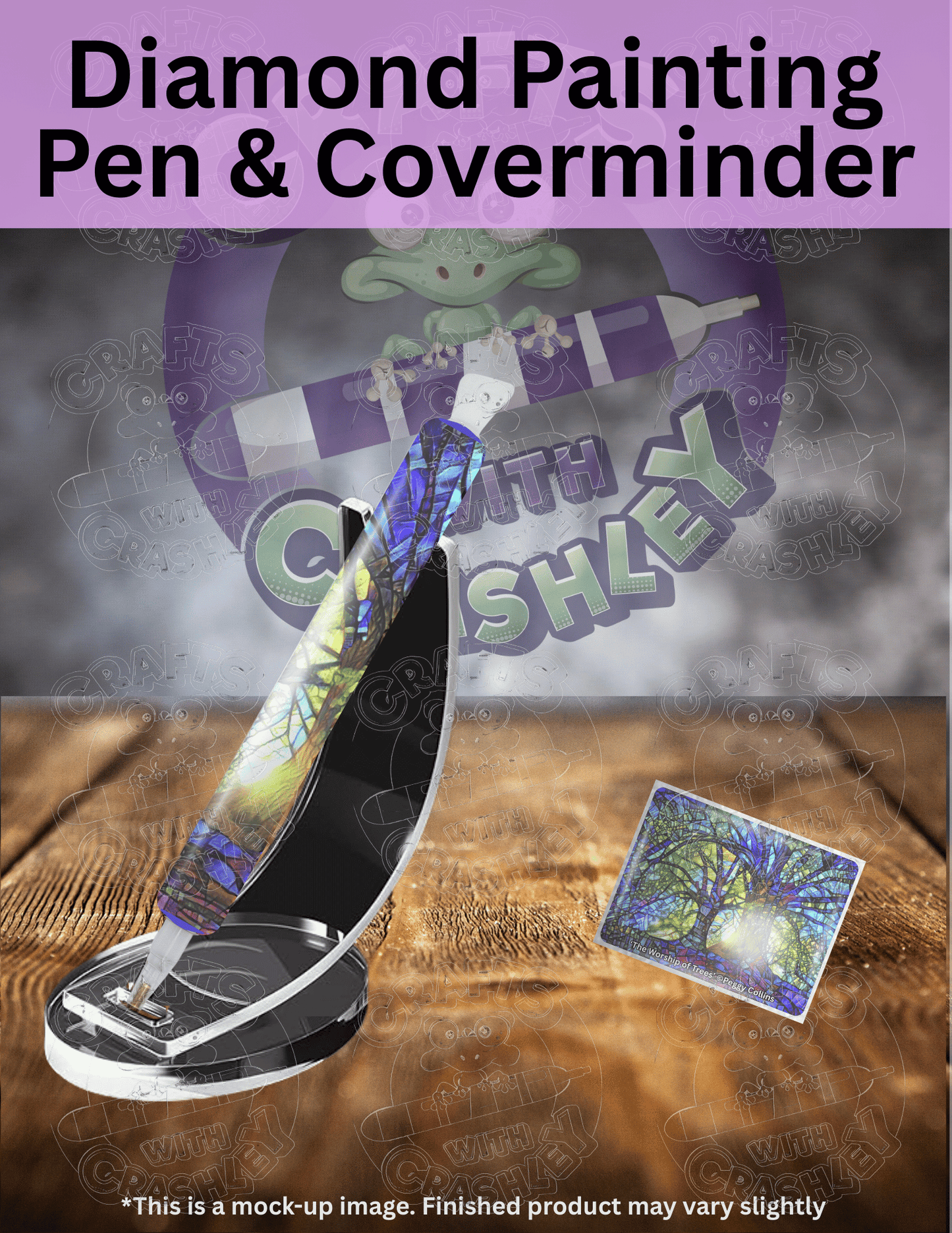 "The Worship of Trees" by ©Peggy Collins Premium Accessories for Diamond Painting