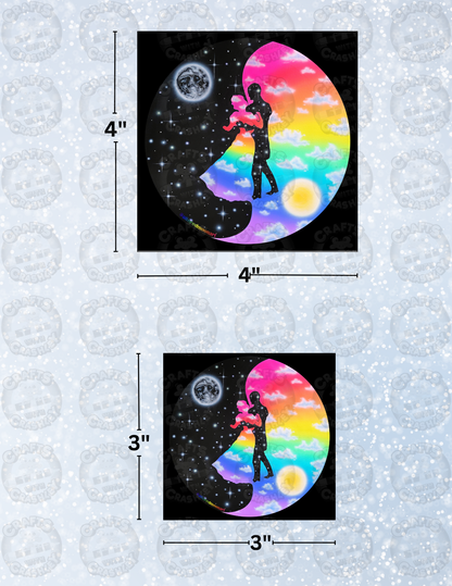 "Cosmic Dance" by Becca Tindol Decorative Diamond Painting Release Papers