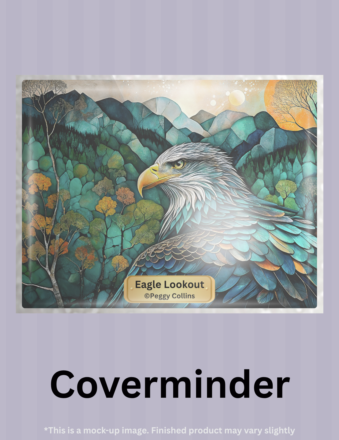 Eagle Lookout By ©Peggy Collins Limited Edition Coverminder