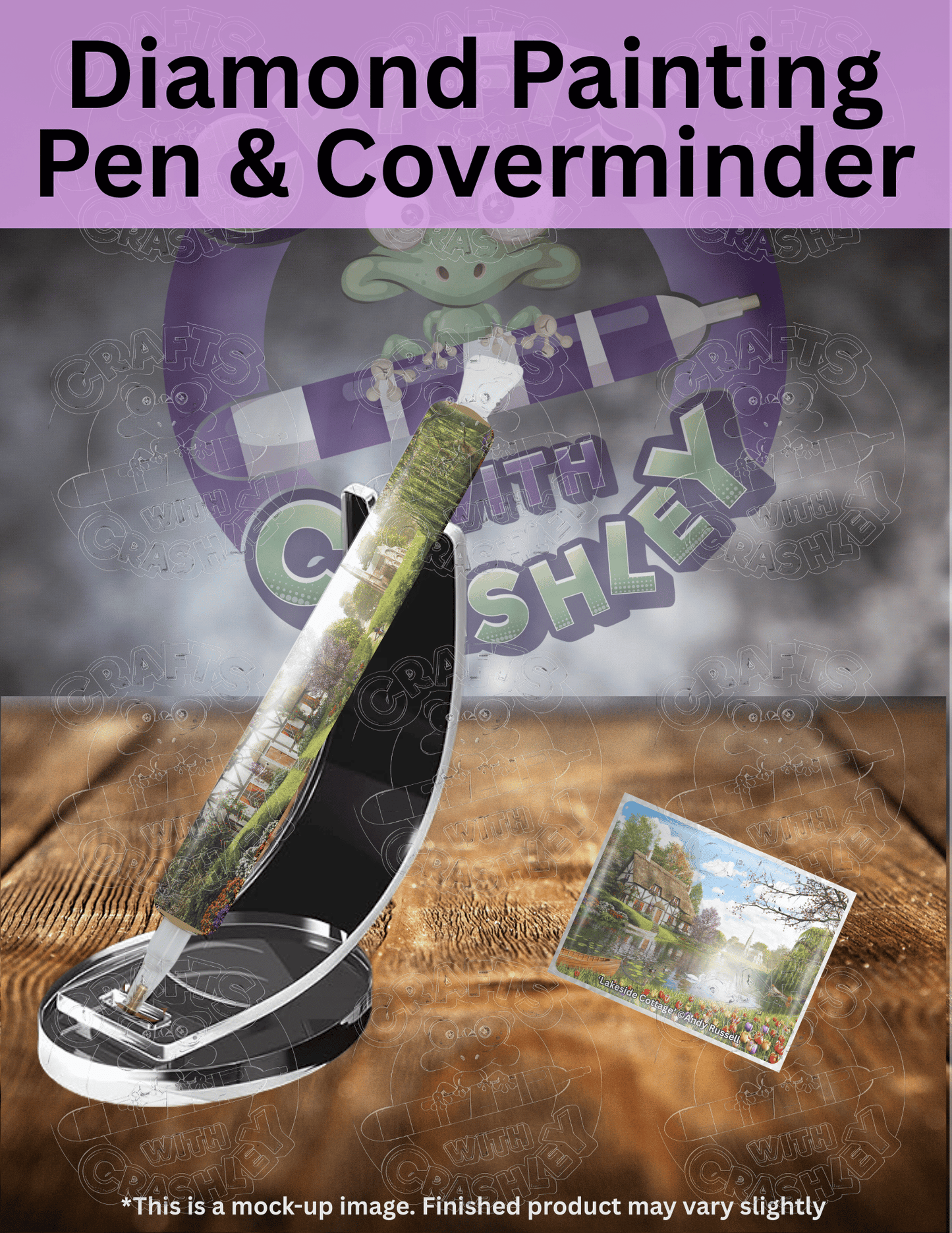 "Lakeside Cottage" by ©Dominic Davison Premium Accessories for Diamond Painting