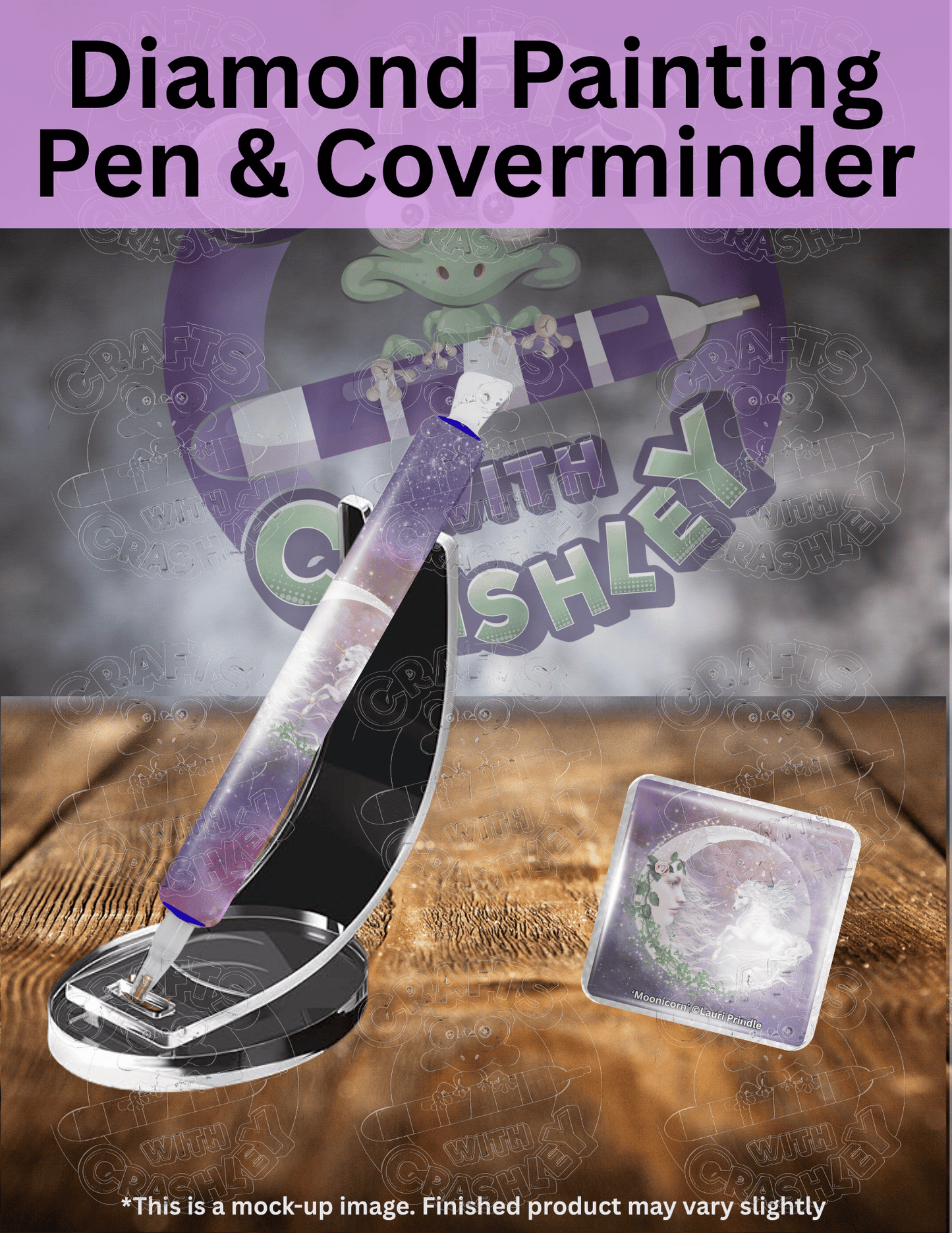 "Moonicorn" by ©Laurie Prindle Premium Accessories for Diamond Painting