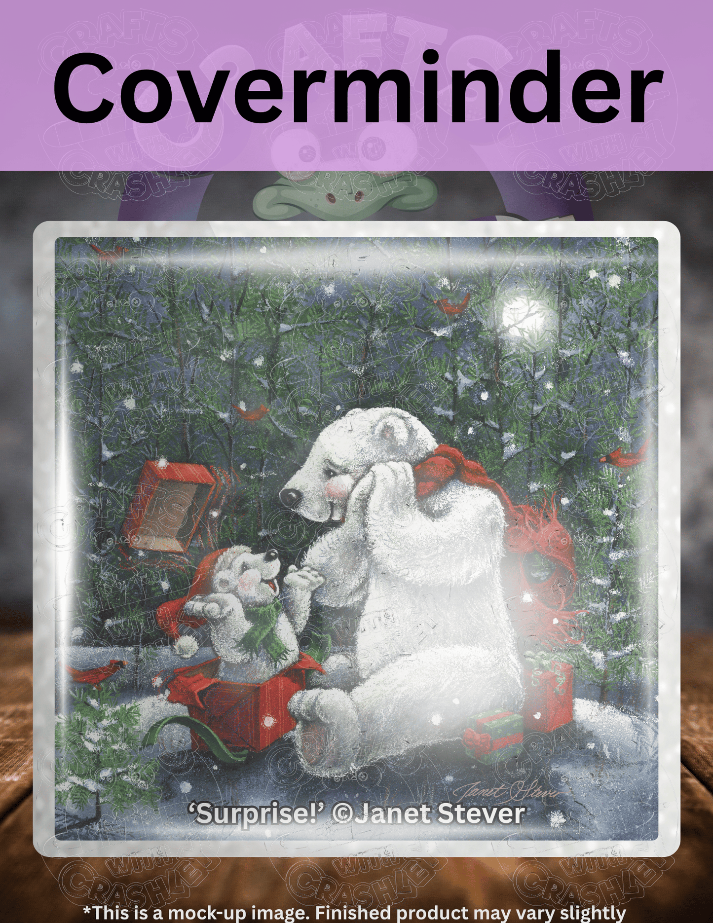 "Surprise!" by ©Janet Stever Premium Accessories for Diamond Painting