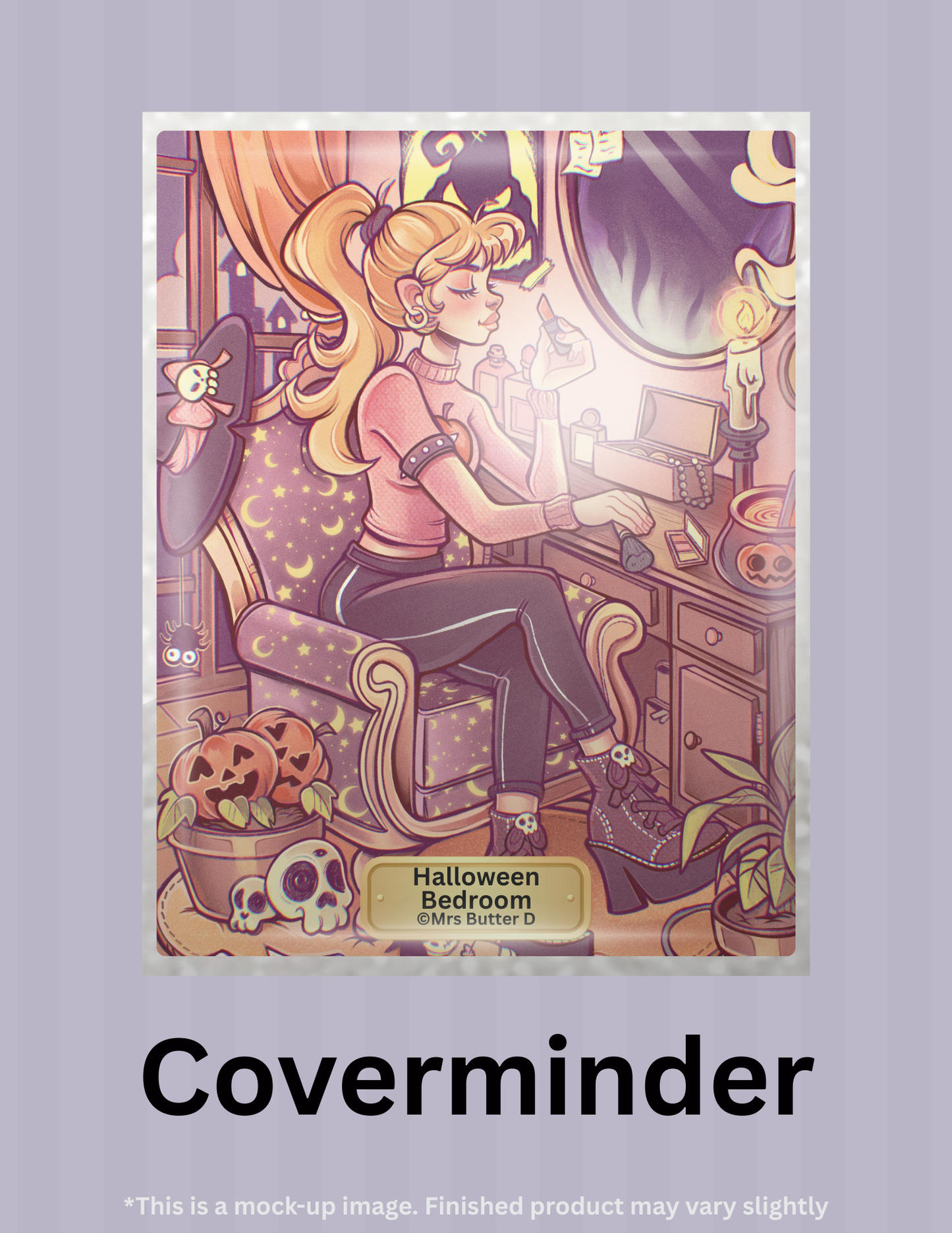 Halloween Bedroom by ©Mrs Butter D Limited Edition Coverminder