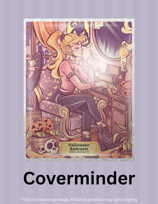 Halloween Bedroom by ©Mrs Butter D Limited Edition Coverminder