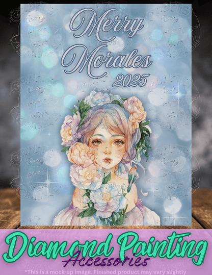 "Merry Morales 2025" by ©Margaret Morales Premium Accessories for Diamond Painting