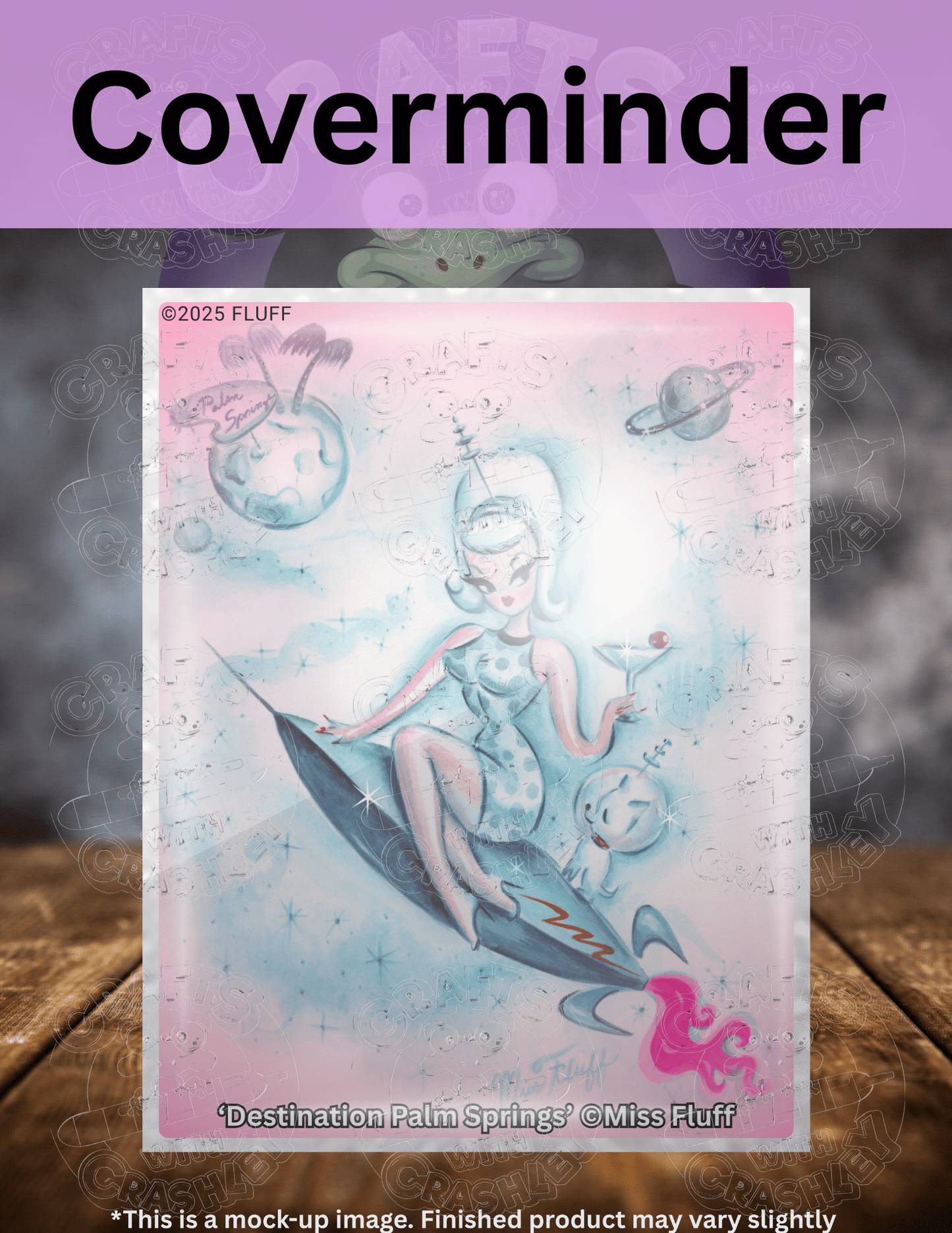 "Destination Palm Springs" by ©Miss Fluff Premium Accessories for Diamond Painting