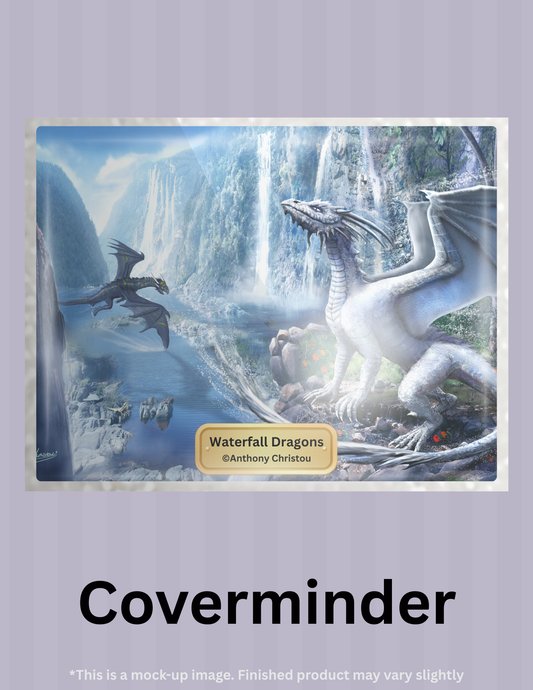 Waterfall Dragons by ©Anthony Christou Limited Edition Coverminder