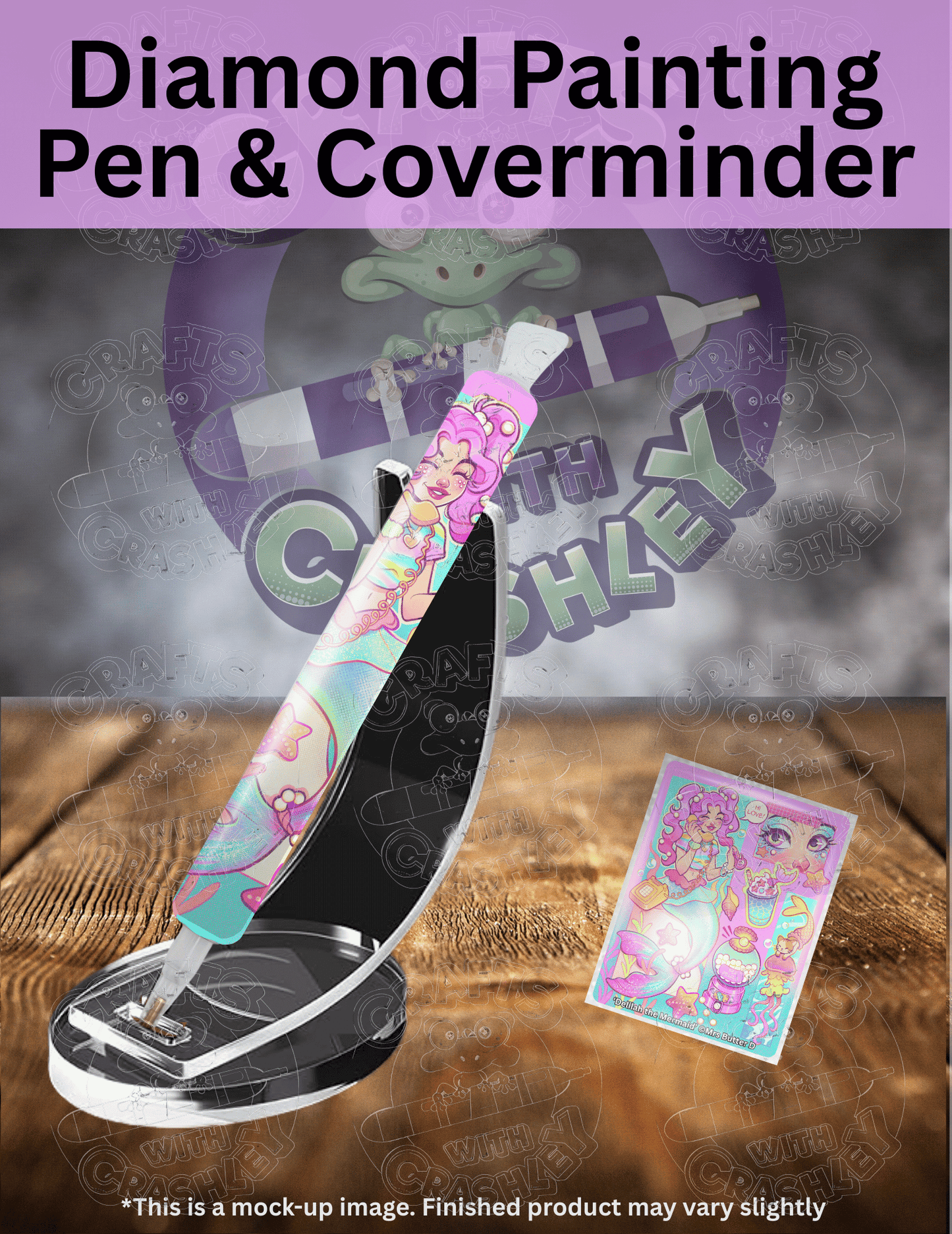 "Delilah the Mermaid" by ©Mrs Butter D Premium Accessories for Diamond Painting