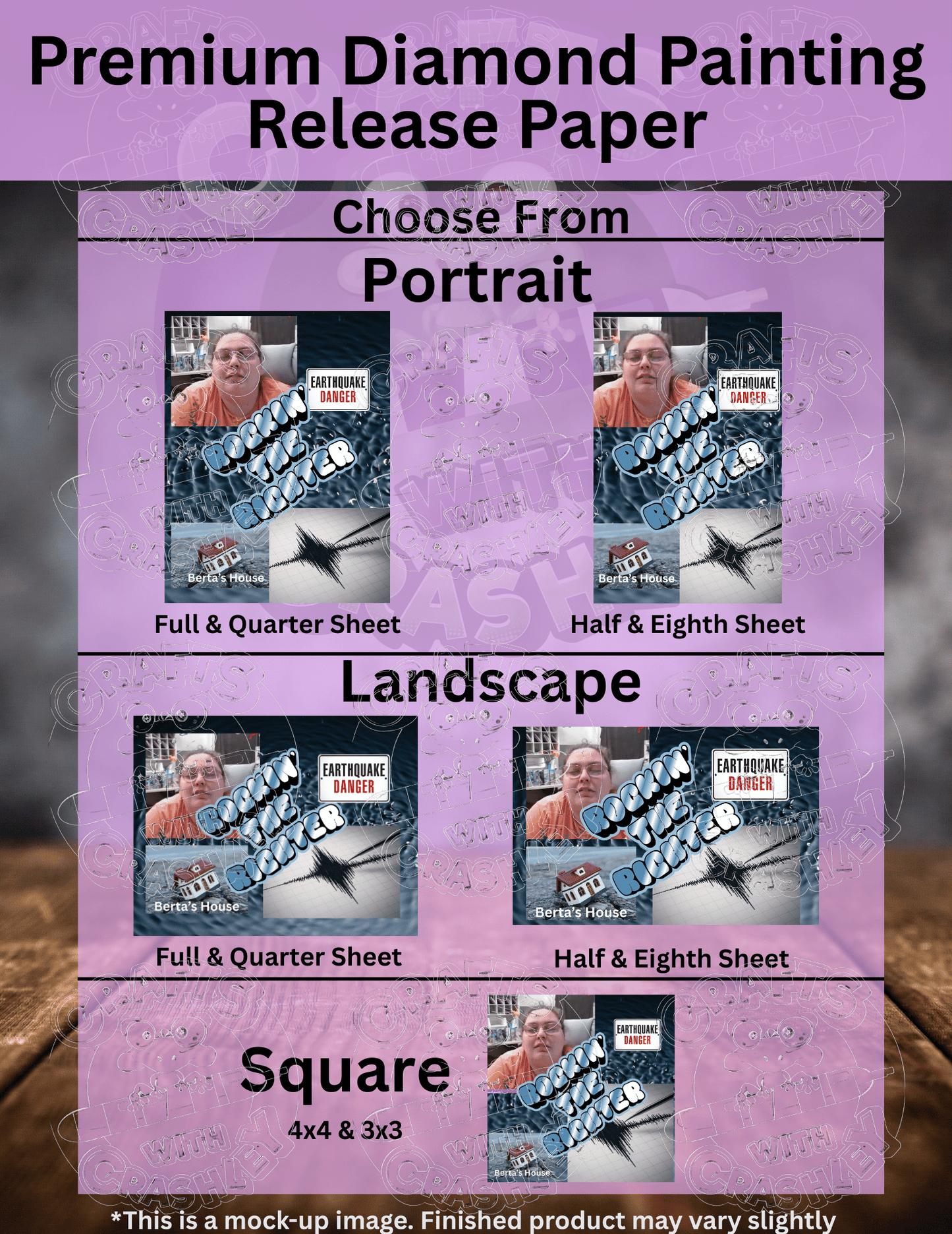 "Rockin' the Richter" Premium Accessories for Diamond Painting