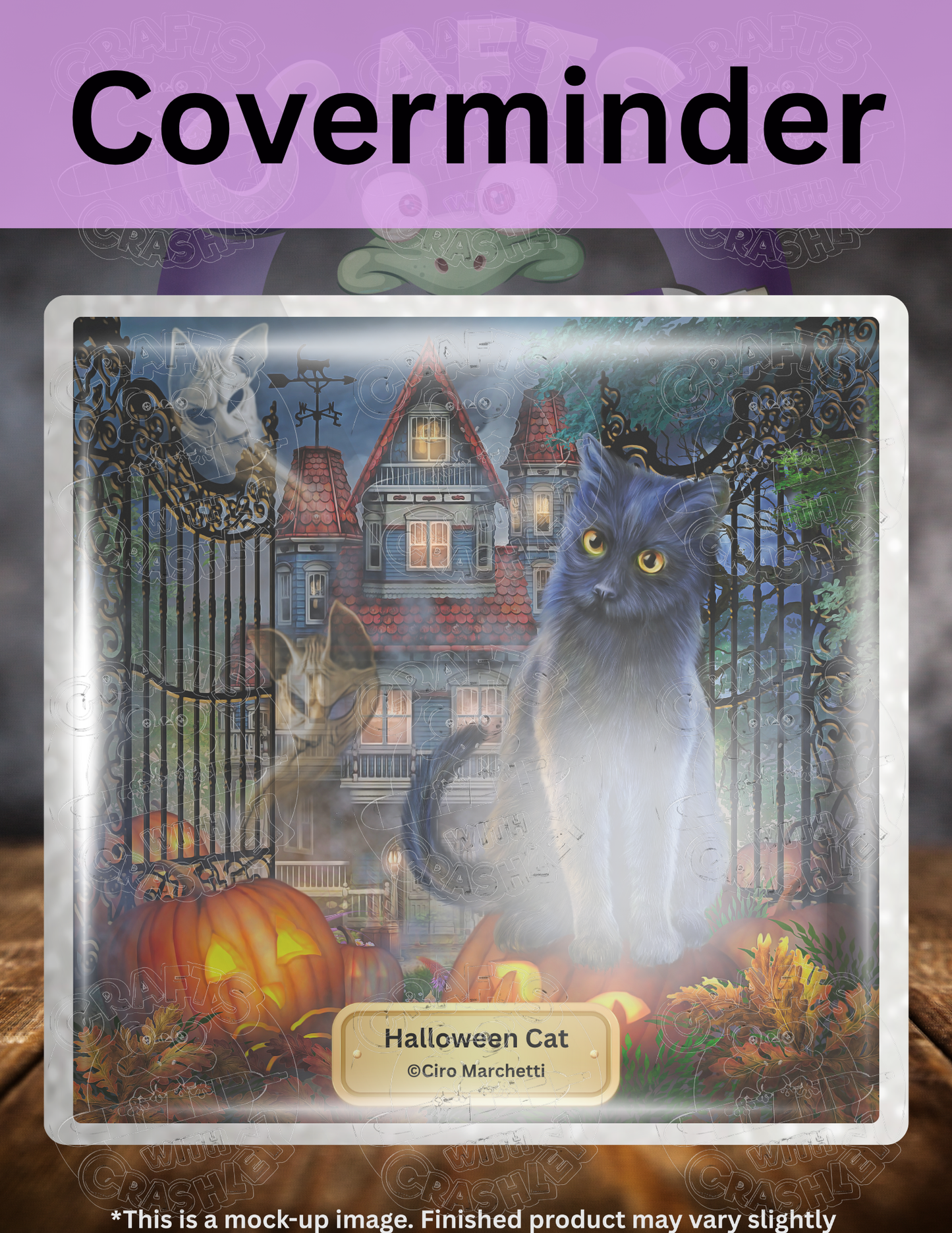 "Halloween Cat" by ©Ciro Marchetti Premium Accessories for Diamond Painting