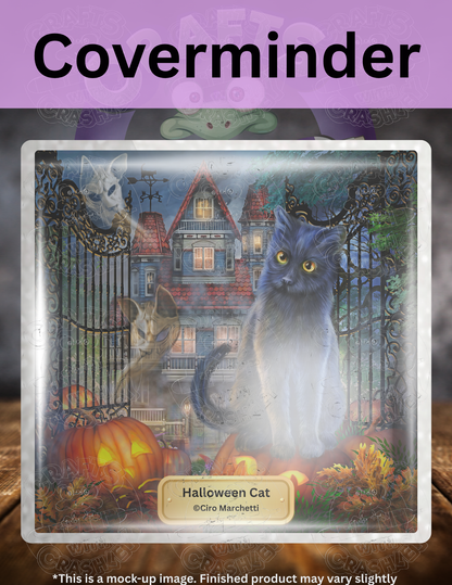 "Halloween Cat" by ©Ciro Marchetti Premium Accessories for Diamond Painting