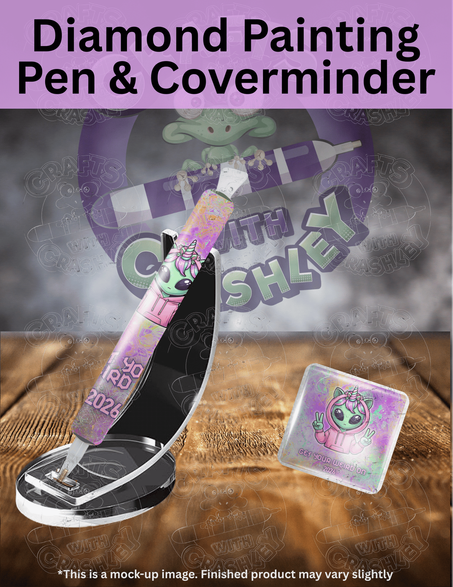 "Get Your Weird On 2026 Alien" Premium Accessories for Diamond Painting