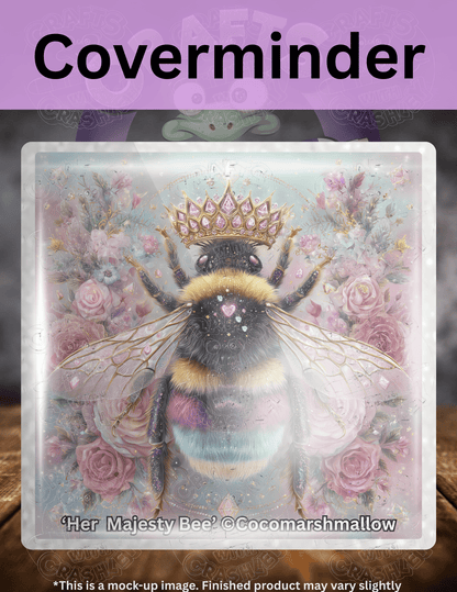 "Her Majesty Bee" by ©Cocomarshmallow Premium Accessories for Diamond Painting
