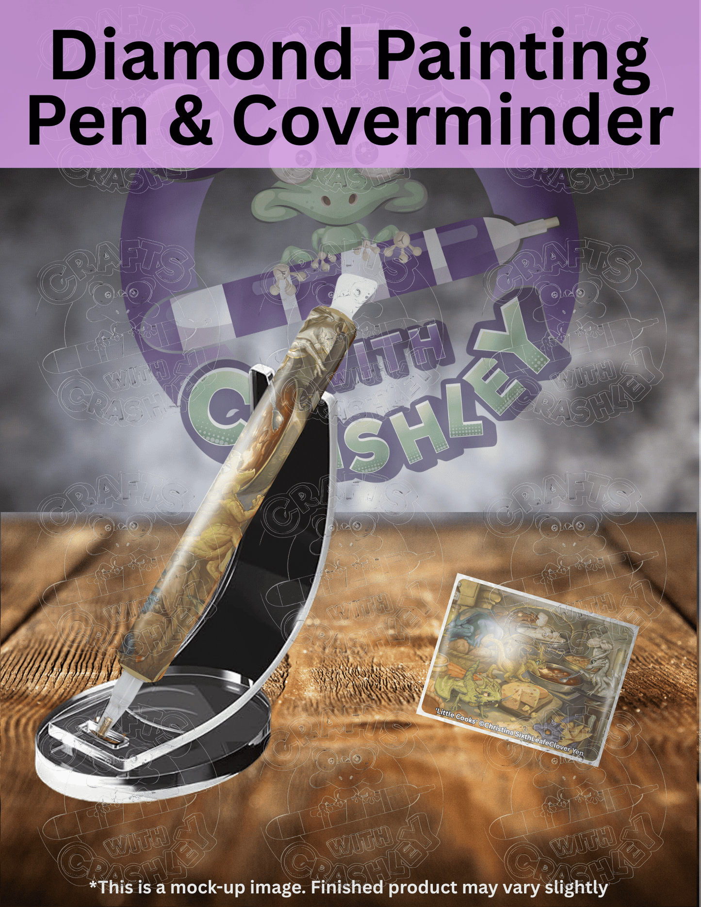 "Little Cooks" by ©Christina "SixthLeafClover" Yen Premium Accessories for Diamond Painting