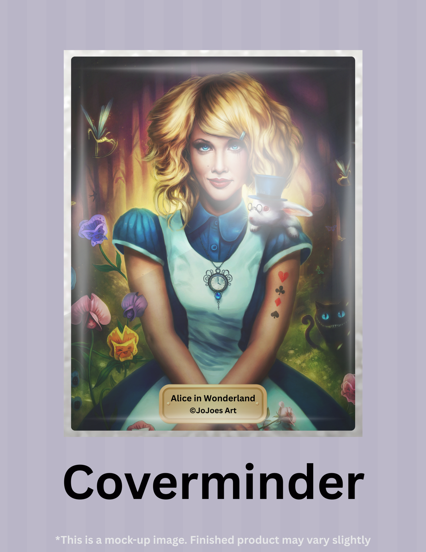 Alice in Wonderland by ©JoJoes Art Limited Edition Coverminder
