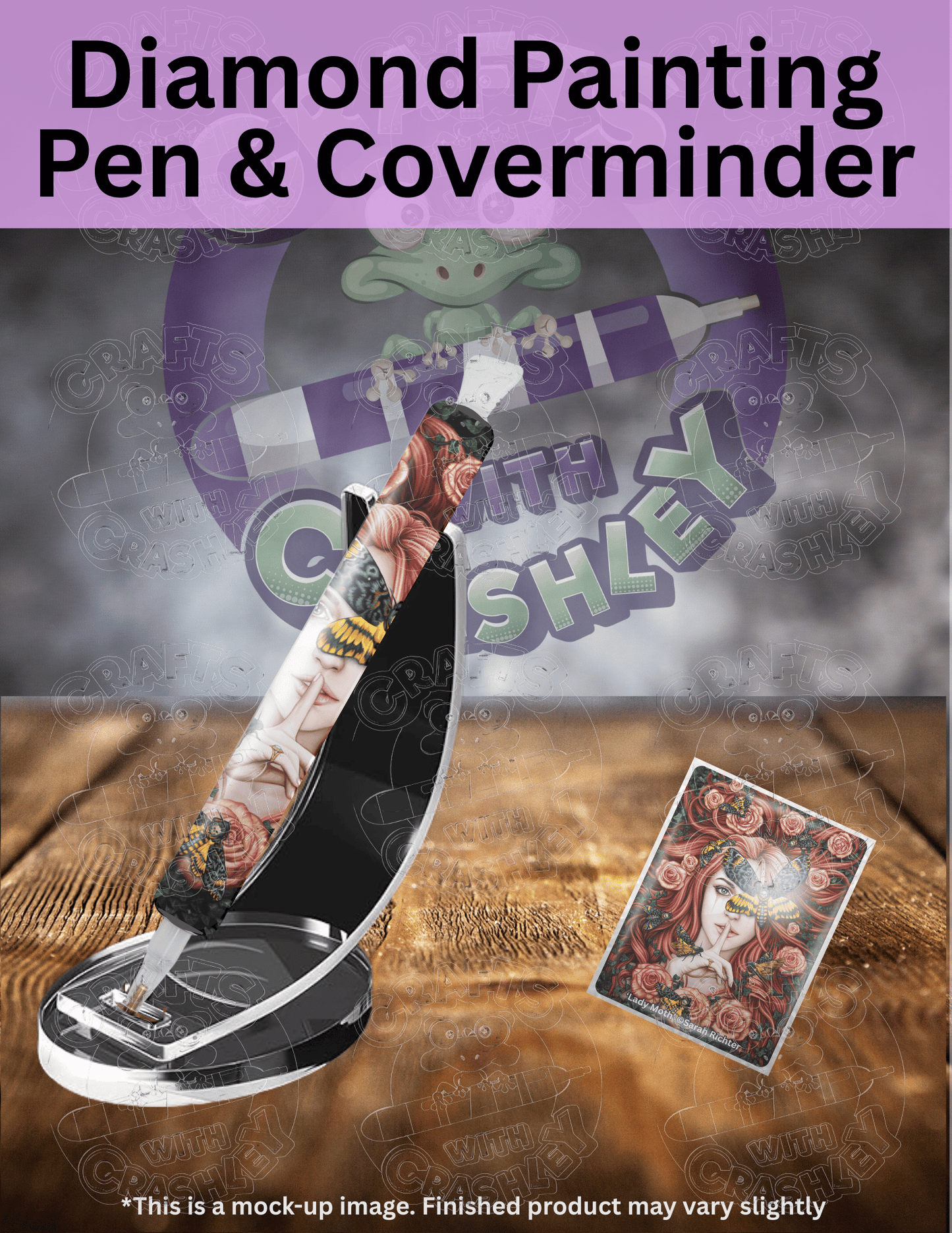 "Lady Moth" by ©Sarah Richter Premium Accessories for Diamond Painting