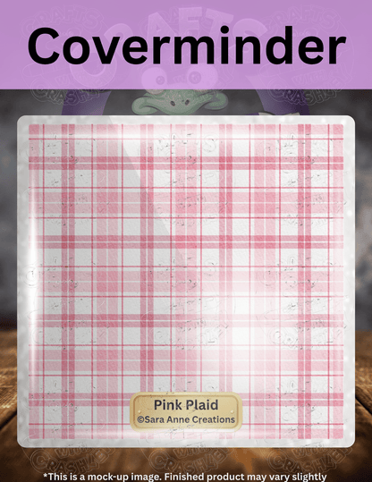 "Pink Plaid" by ©Sara Anne Creations Premium Accessories for Diamond Painting