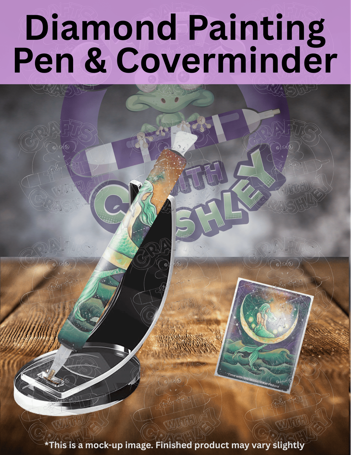 "Time with the Moon" by ©Kat Fedora Premium Accessories for Diamond Painting