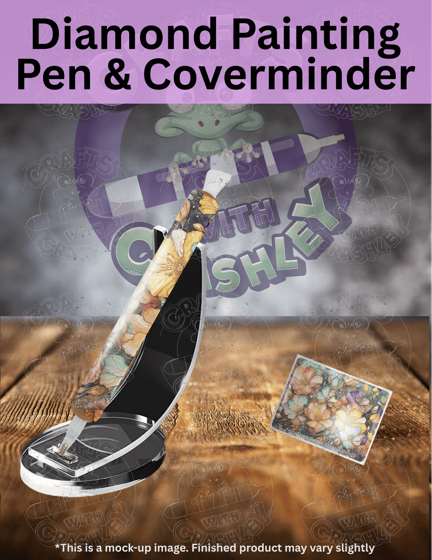 "Fancy Flower Garden" by ©Peggy Collins Premium Accessories for Diamond Painting