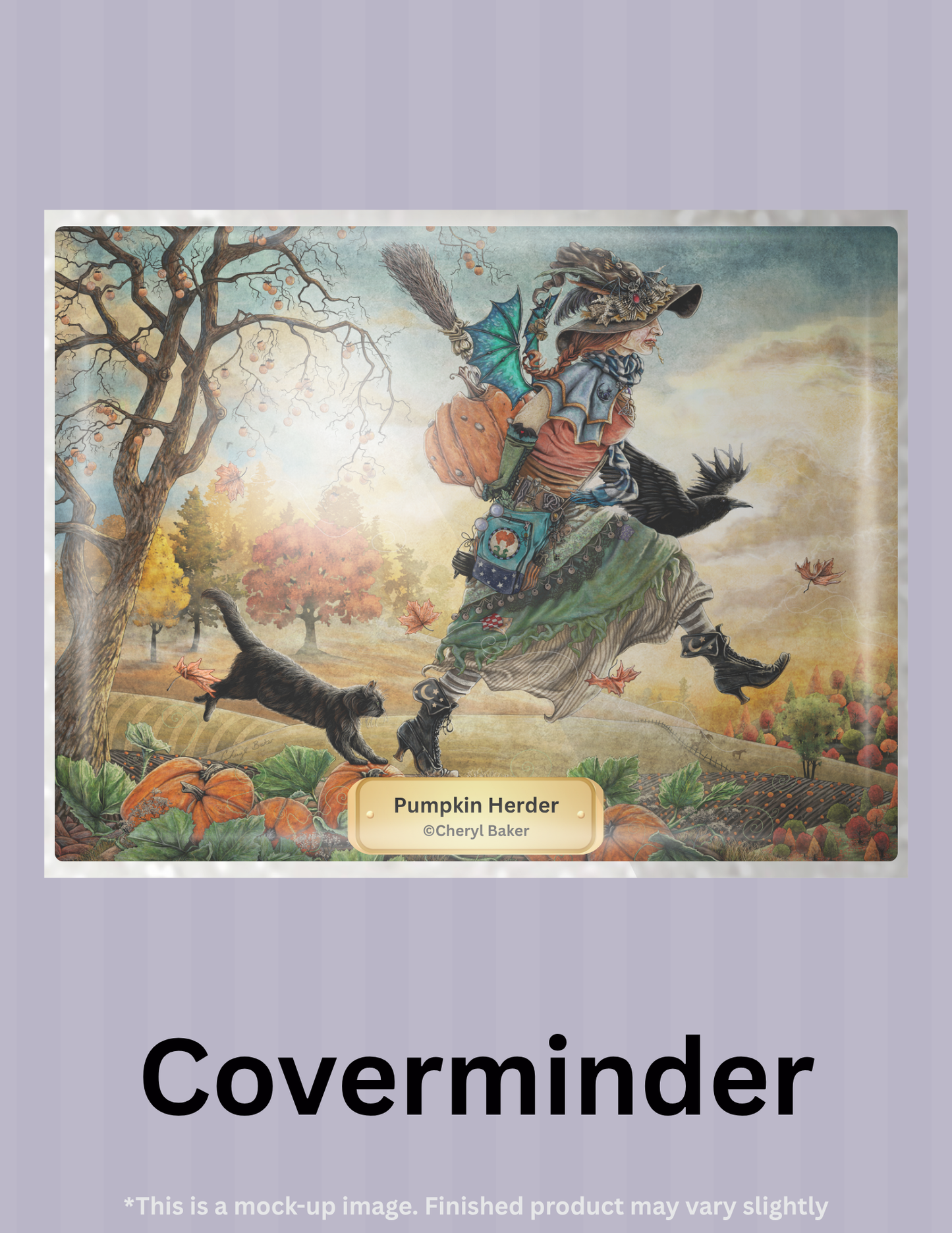 Pumpkin Herder by ©Cheryl Baker Limited Edition Coverminder