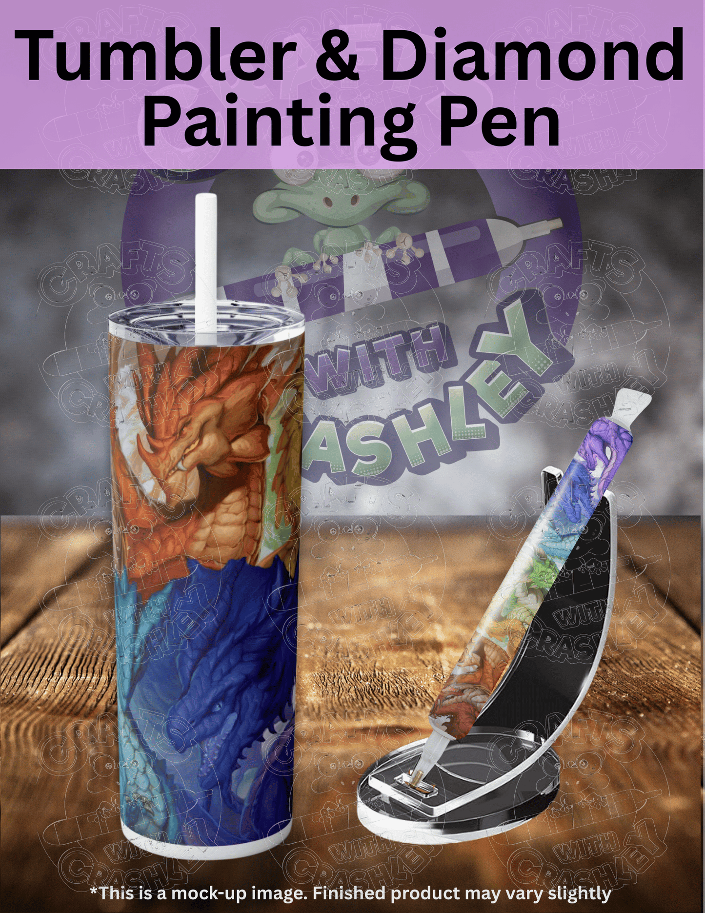 "Spectrum of Dragons" by ©Christina "SixthLeafClover" Yen Premium Accessories for Diamond Painting