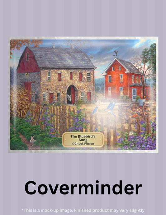 The Bluebird's Song by ©Chuck Pinson Limited Edition Coverminder